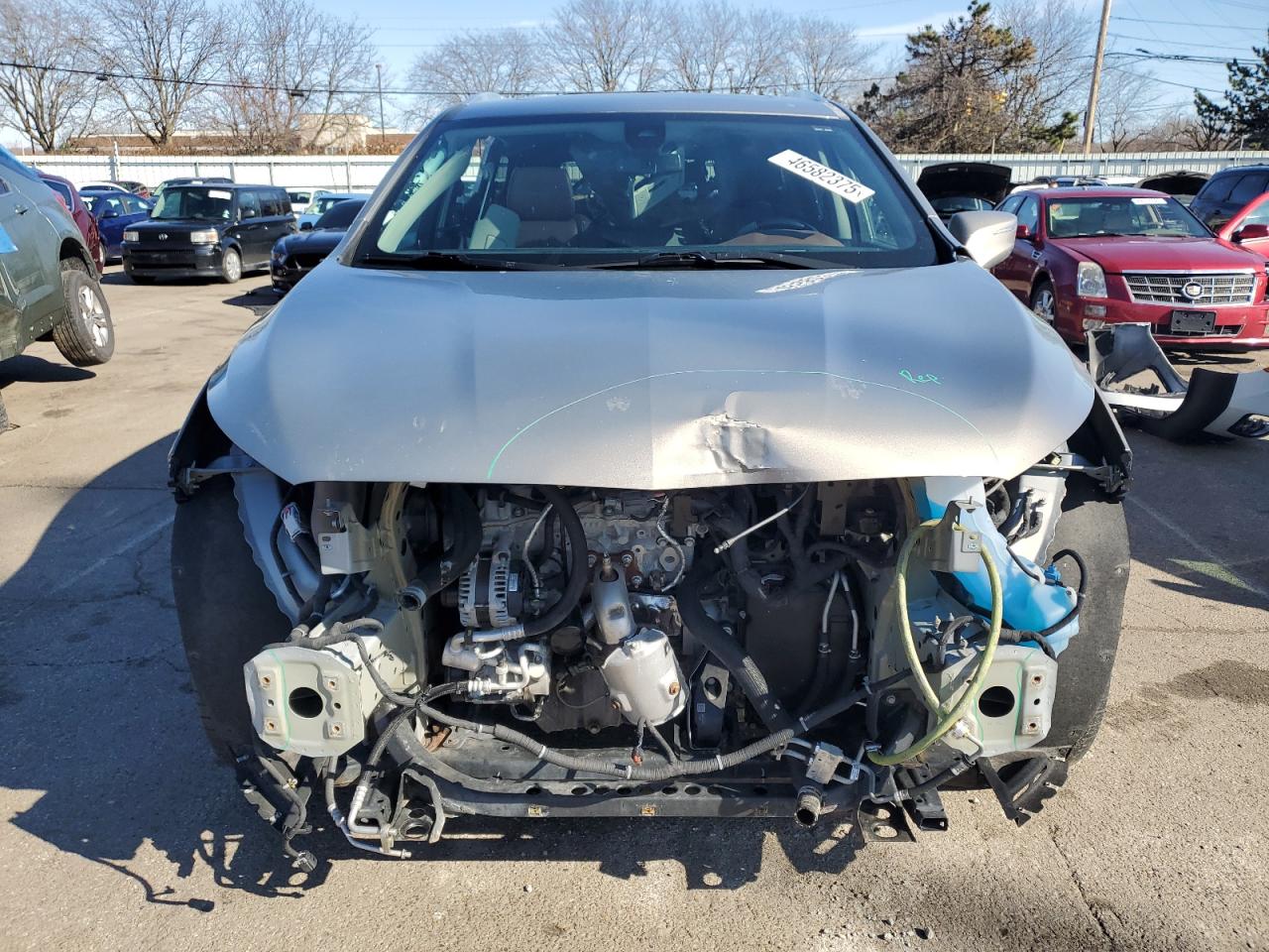 2018 Buick Enclave VIN 5GAEVCKWXJJ155131 Copart auction photo, all over damage thumbnail 5
