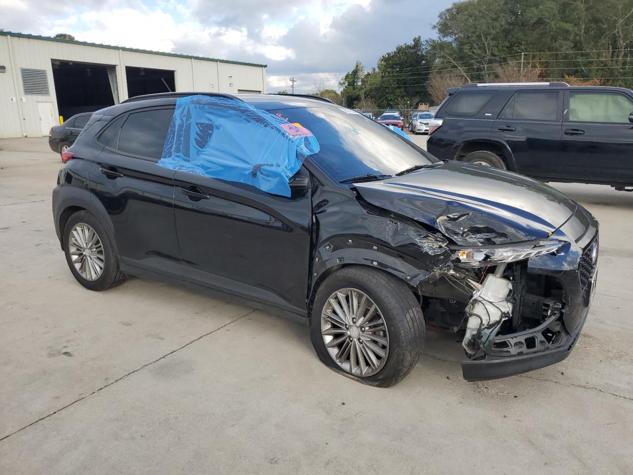 2020 Hyundai Kona VIN KM8K22AA2LU448707 Copart auction photo, biohazard/chemical / front end damage thumbnail 4