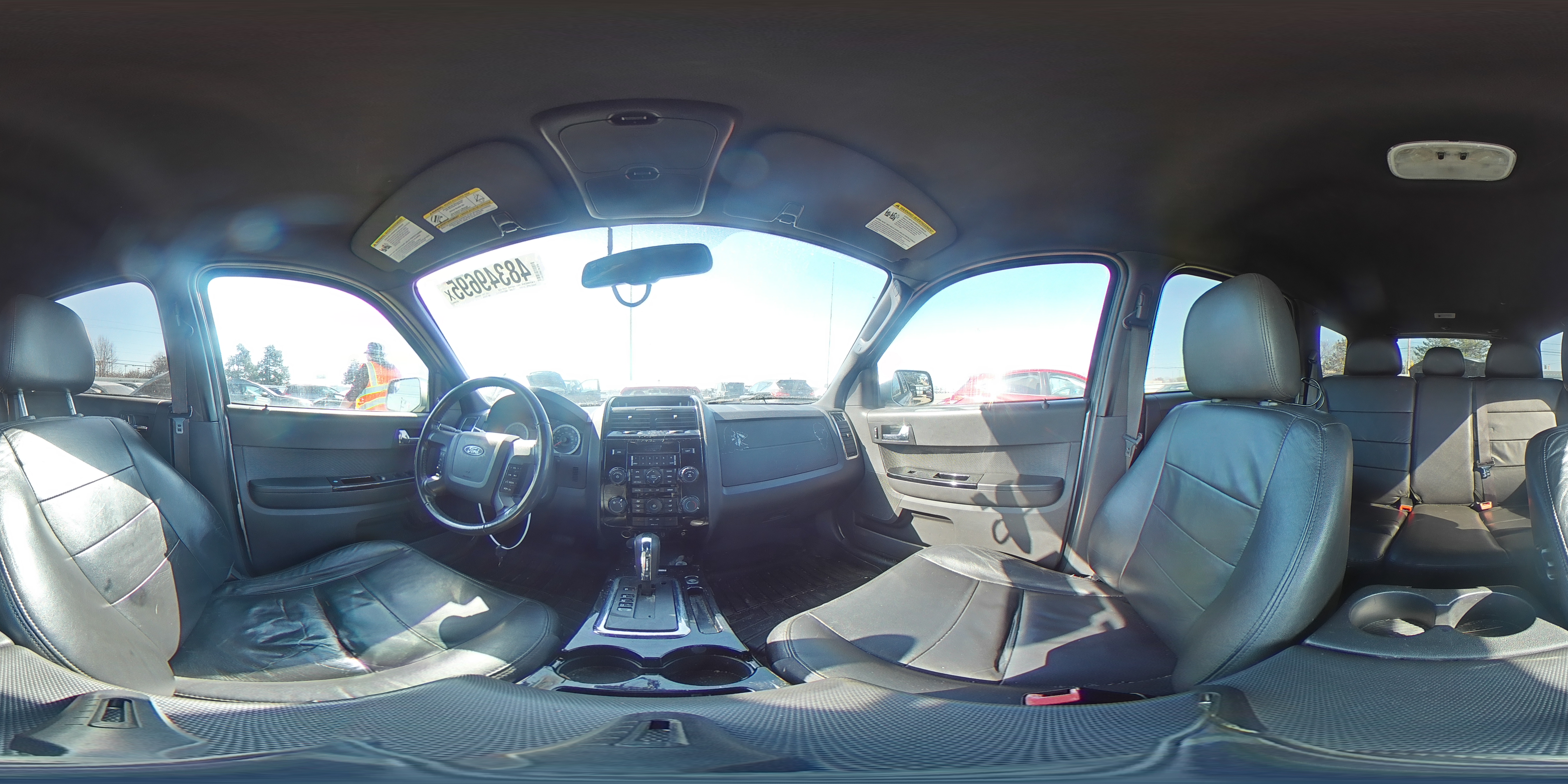 2011 Ford Escape VIN 1FMCU9EG7BKB35734 Copart auction photo, front end / side damage thumbnail 14