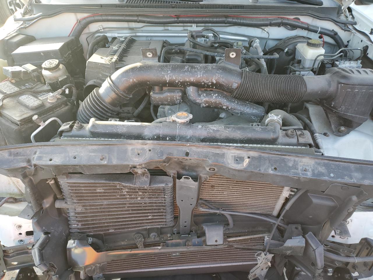 2017 Nissan Navara (Frontier) VIN 1N6BD0CT0HN752683 Copart auction photo, front end / mechanical damage thumbnail 11
