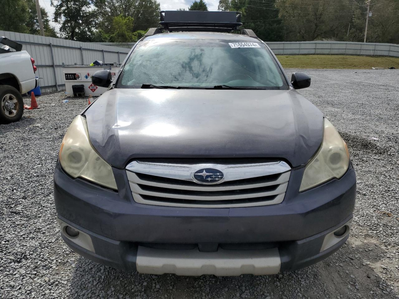 2011 Subaru Outback VIN 4S4BREKC2B2353653 Copart auction photo, front end damage thumbnail 5