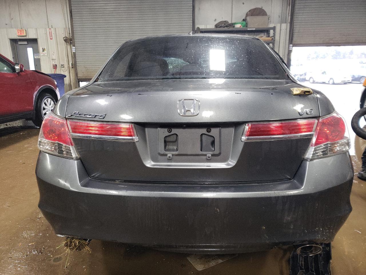2011 Honda Accord VIN 1HGCP3F84BA008687 Copart auction photo, all over damage thumbnail 6