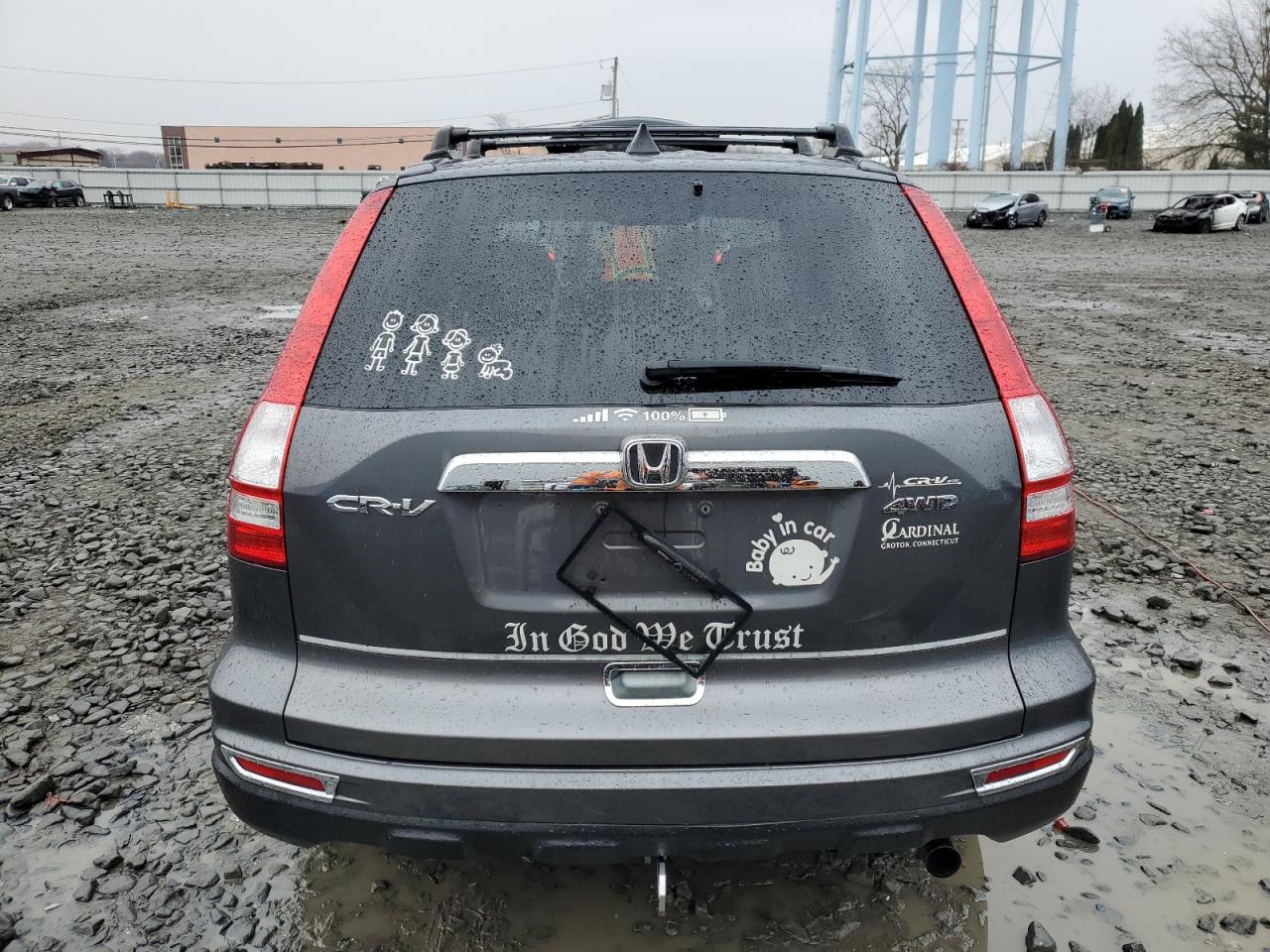 2011 Honda CR-V VIN 5J6RE4H50BL063210 Copart auction photo, side / front end damage thumbnail 6