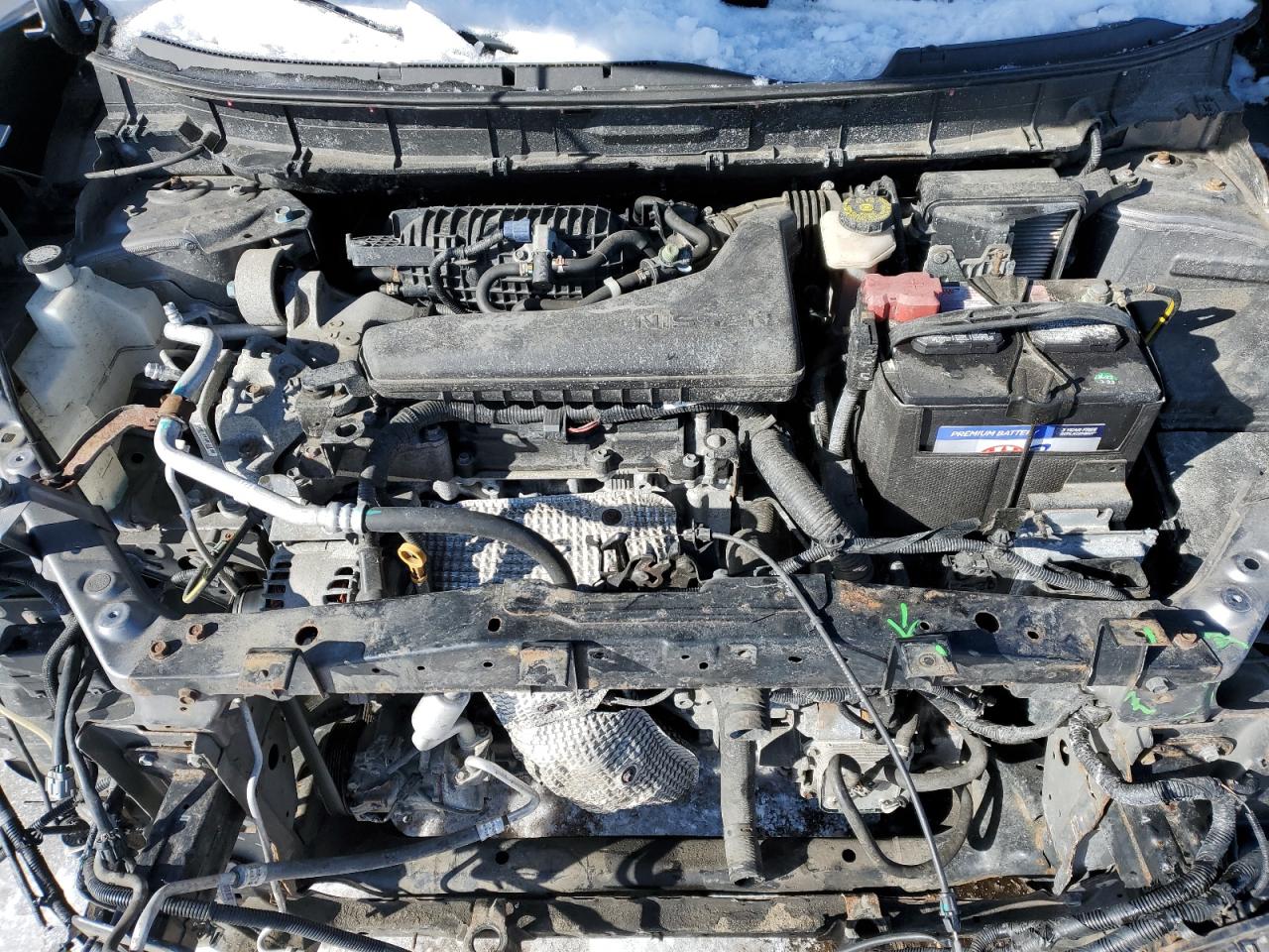 2016 Nissan Rogue VIN KNMAT2MV0GP639168 Copart auction photo, front end damage thumbnail 14