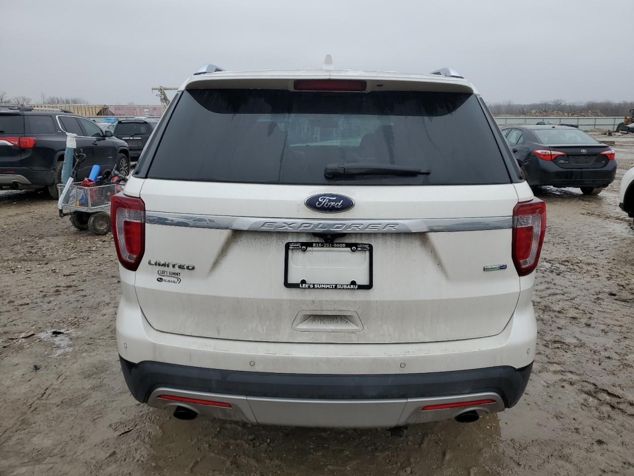 2016 Ford Explorer VIN 1FM5K8FH1GGC00359 Copart auction photo, front end damage thumbnail 6