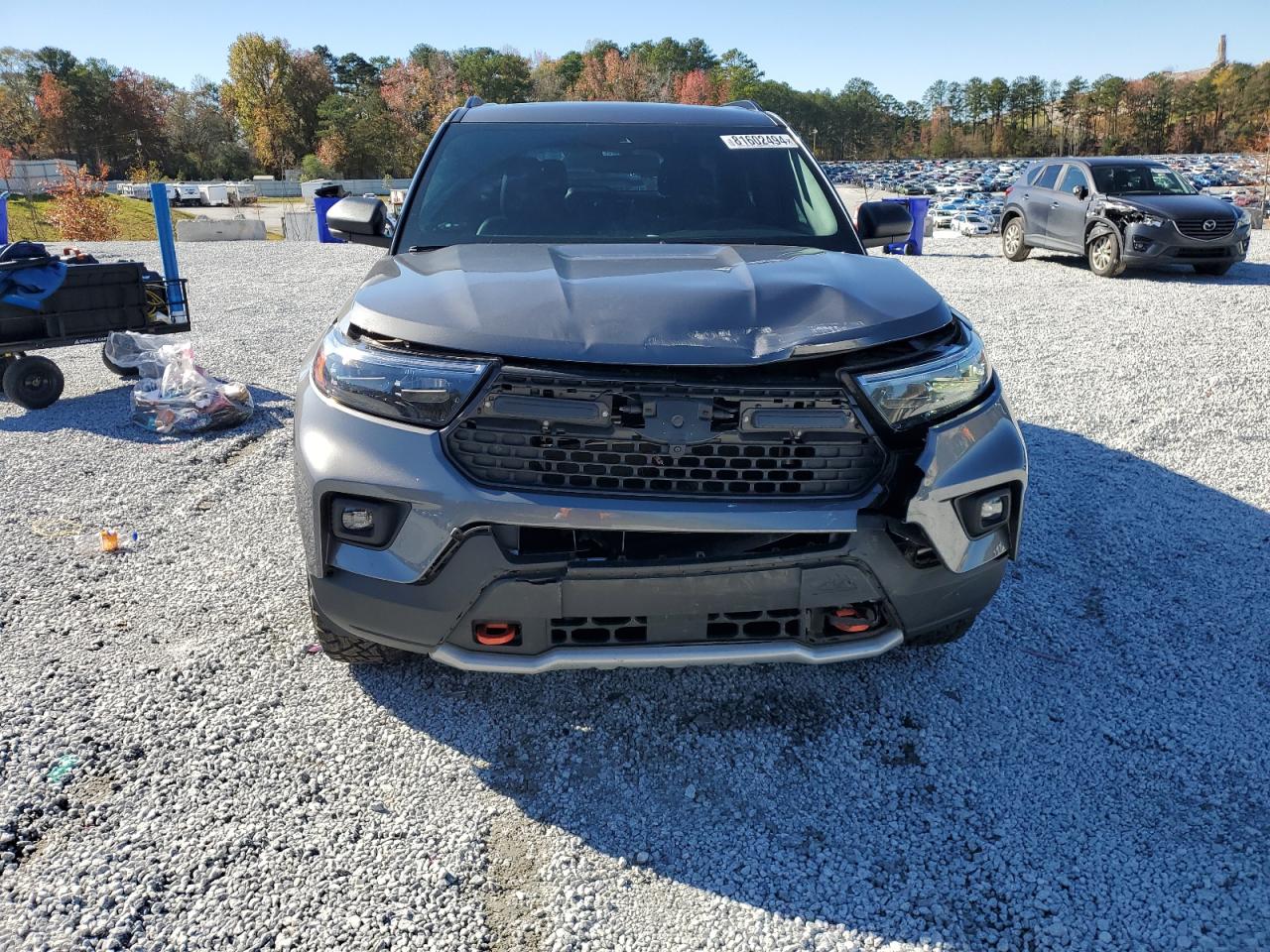 2022 Ford Explorer VIN 1FMSK8JH0NGB90429 Copart auction photo, front end damage thumbnail 5