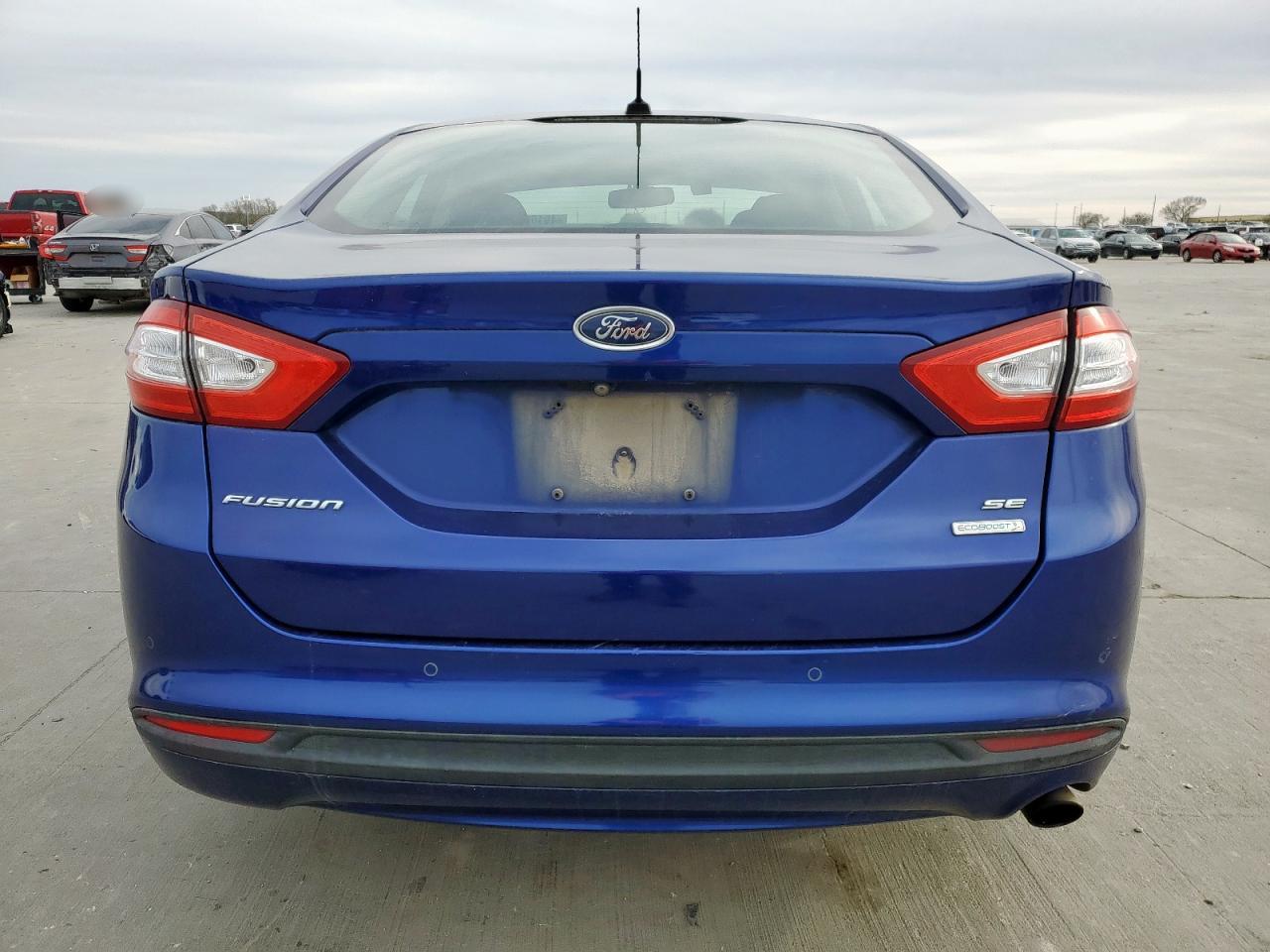 2015 Ford Fusion VIN 3FA6P0HD5FR304176 Copart auction photo, side damage thumbnail 6