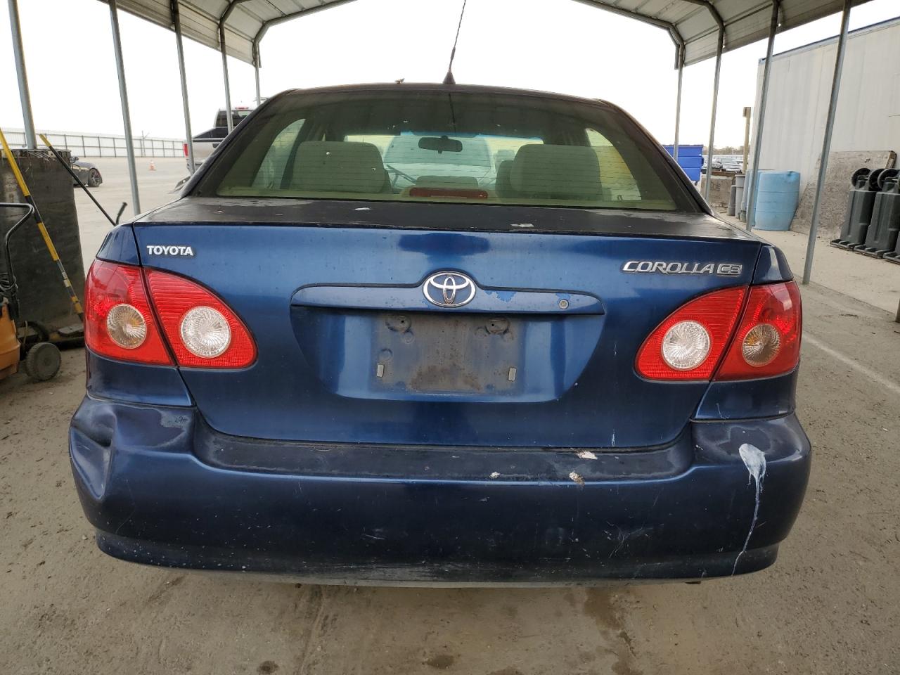 2008 Toyota Corolla VIN 1NXBR32E68Z974395 Copart auction photo, side damage thumbnail 6