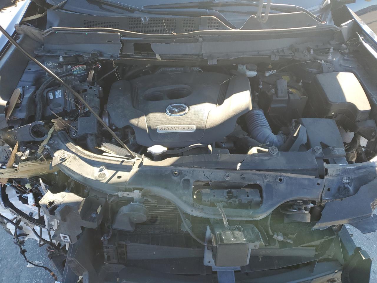 2020 Mazda CX-9 VIN JM3TCADY4L0417918 Copart auction photo, front end / side damage thumbnail 12