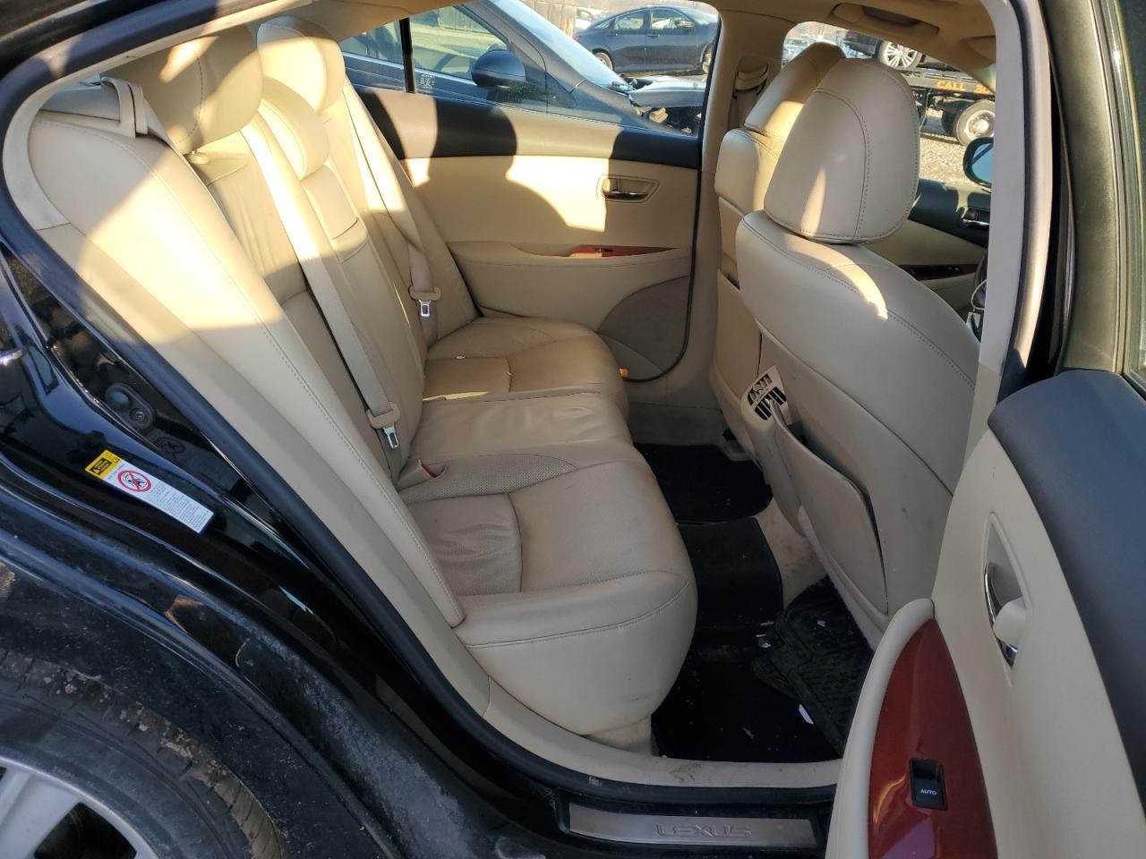 2009 Lexus ES VIN JTHBJ46G792295910 Copart auction photo, frame damage / all over damage thumbnail 10