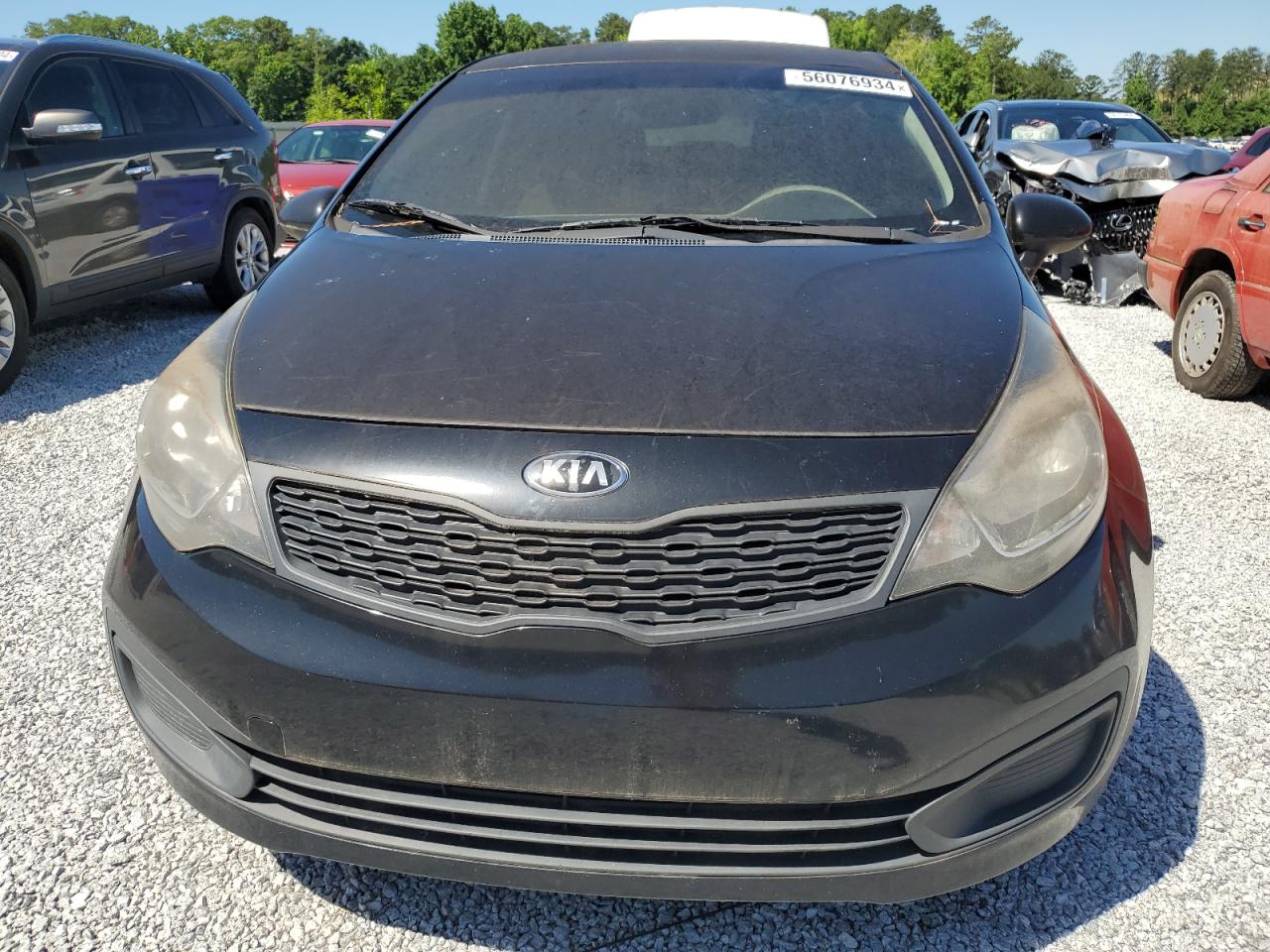 2015 KIA Rio VIN KNADM4A33F6520637 Copart auction photo, mechanical / minor dent/scratches damage thumbnail 5