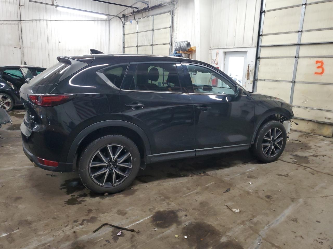 2017 Mazda CX-5 VIN JM3KFBDL8H0183240 Copart auction photo, front end damage thumbnail 3