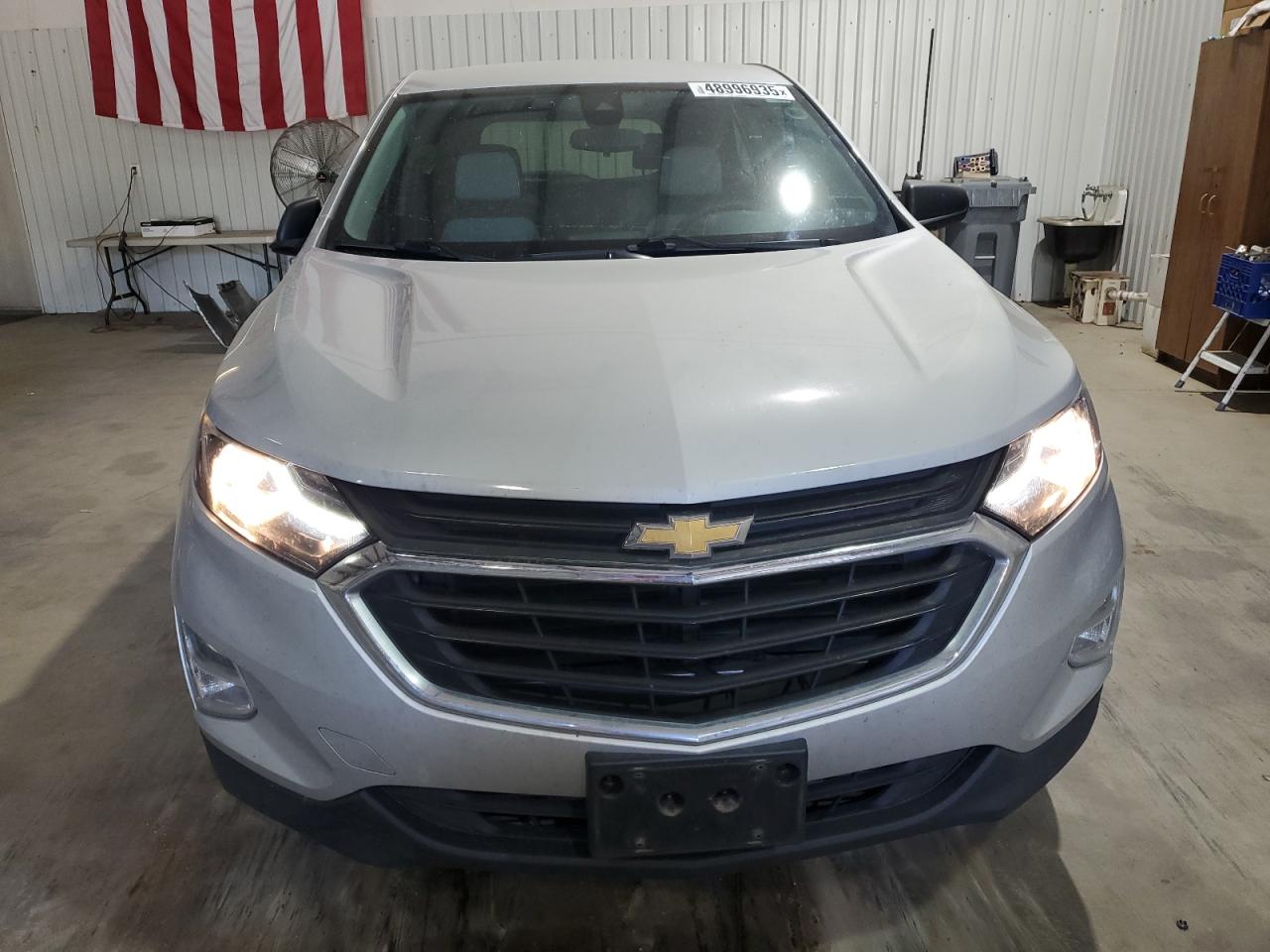 2021 Chevrolet Equinox VIN 2GNAXHEV3M6138980 Copart auction photo, rear end / minor dent/scratches damage thumbnail 5