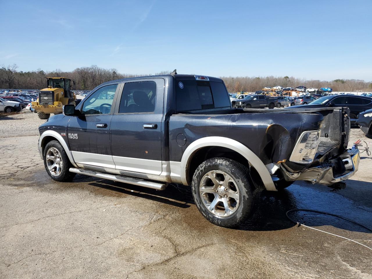 2015 RAM 1500 VIN 1C6RR6NT4FS521925 Copart auction photo, rear end / all over damage thumbnail 2