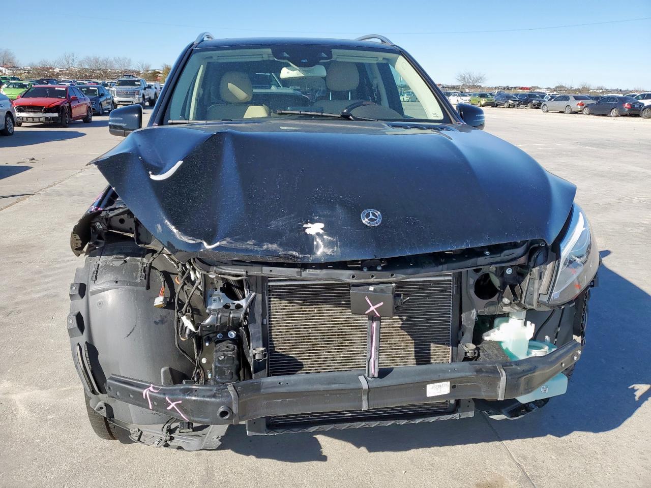 2018 Mercedes-Benz GLE VIN 4JGDA5HB5JB040660 Copart auction photo, front end damage thumbnail 5