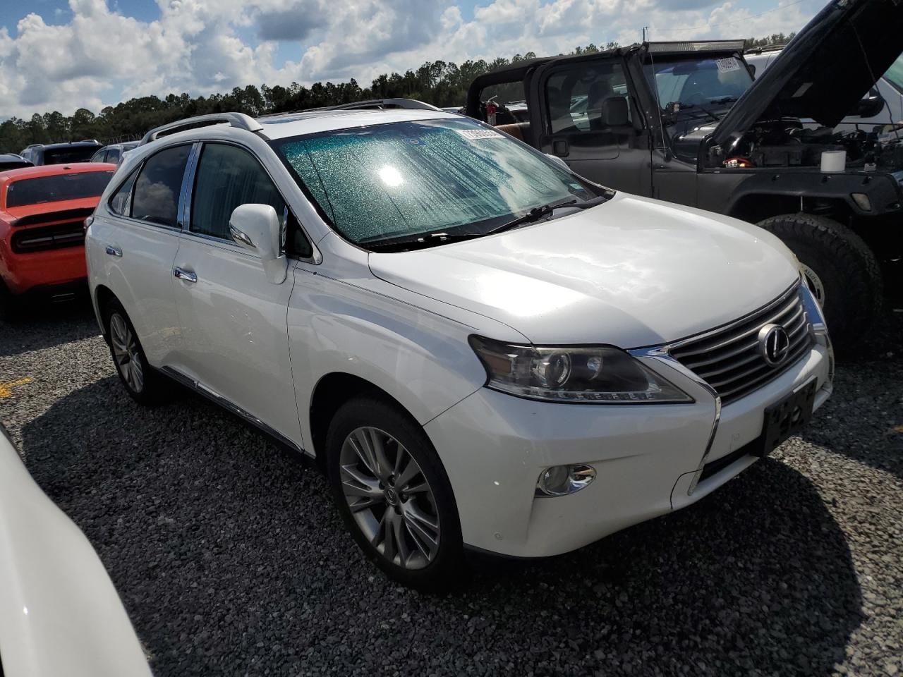 2014 Lexus RX VIN 2T2ZK1BA4EC137206 Copart auction photo, water/flood damage thumbnail 4