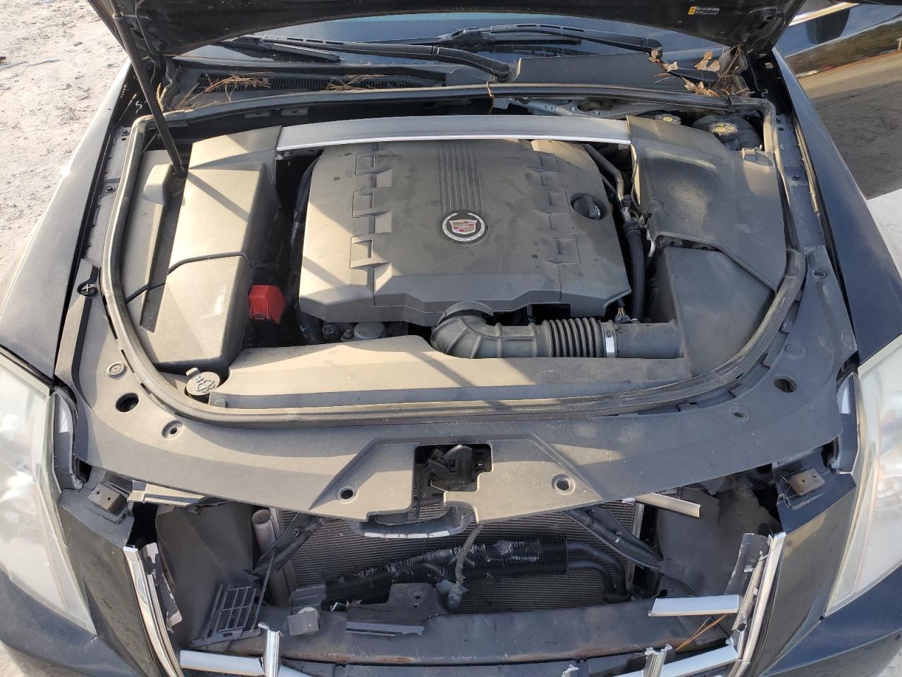 2012 Cadillac CTS VIN 1G6DE5E54C0100078 Copart auction photo, front end damage thumbnail 11