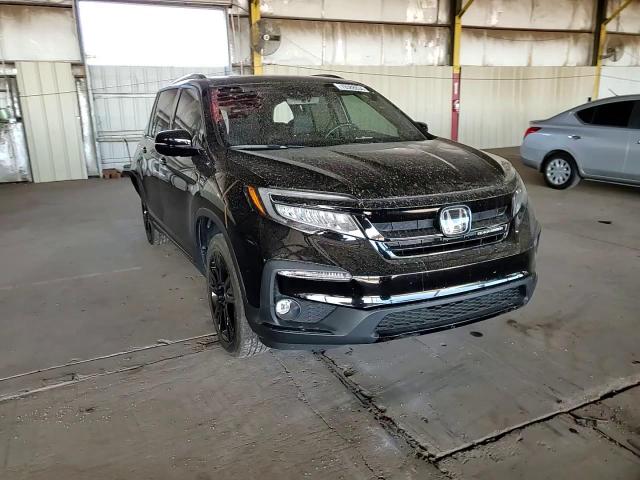 2021 Honda Pilot VIN 5FNYF6H73MB079676 Copart auction photo, rear end / side damage thumbnail 12