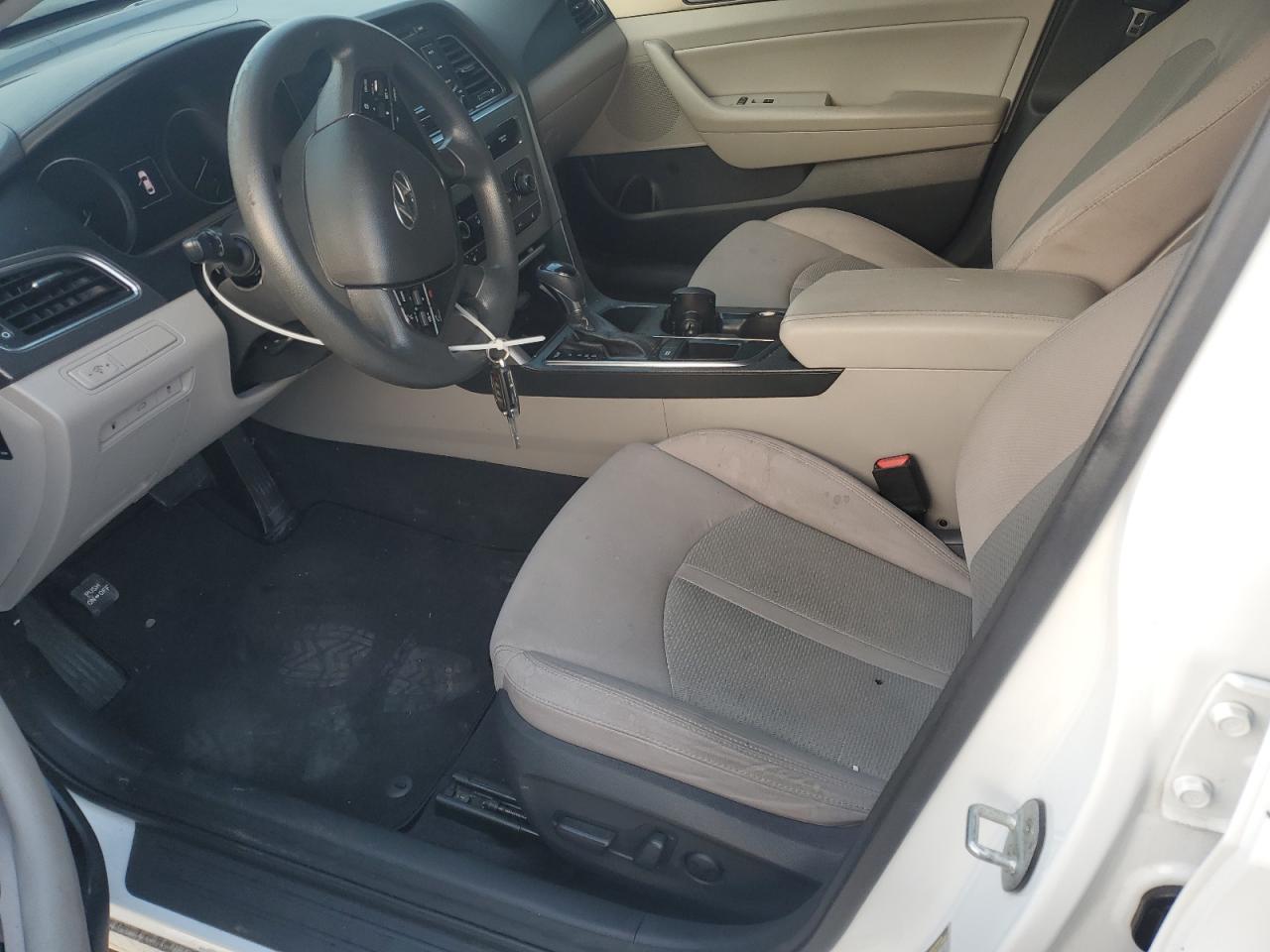 2015 Hyundai Sonata VIN 5NPE34AF5FH103594 Copart auction photo, front end / side damage thumbnail 7