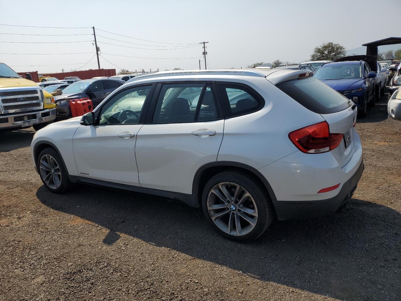 2014 BMW X1 VIN WBAVM1C53EVW47684 Copart auction photo, side damage thumbnail 2