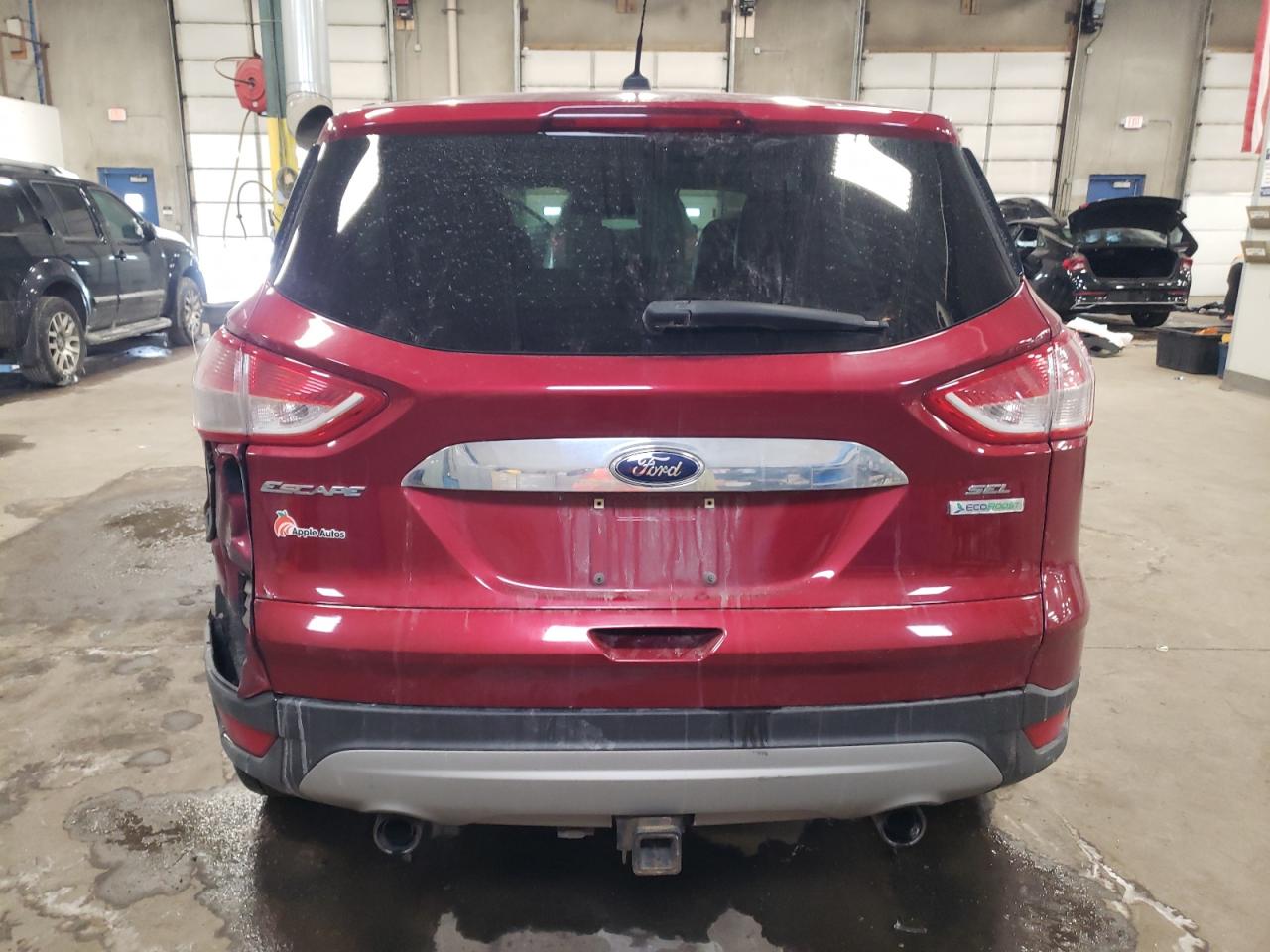 2013 Ford Escape VIN 1FMCU0H90DUC35500 Copart auction photo, all over damage thumbnail 6