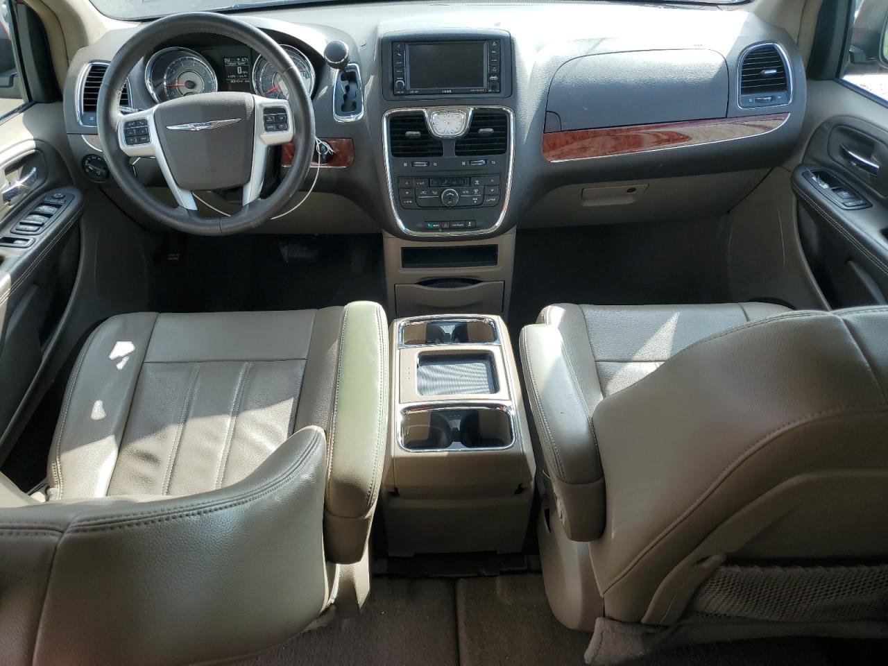 2014 Chrysler Town & Country VIN 2C4RC1BG3ER344000 Copart auction photo, front end damage thumbnail 8