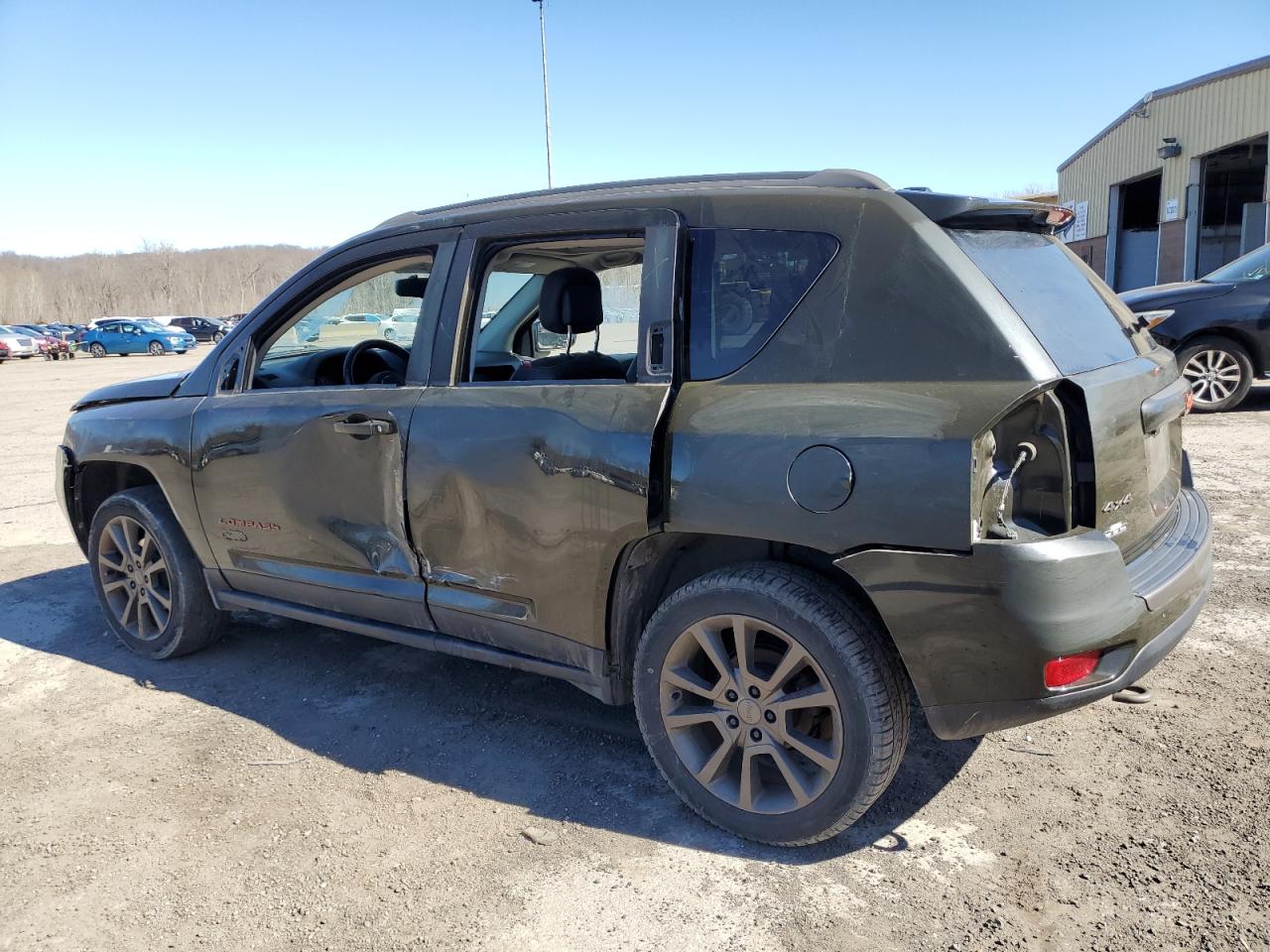 2016 Jeep Compass VIN 1C4NJDBB7GD785421 Copart auction photo, all over damage thumbnail 2