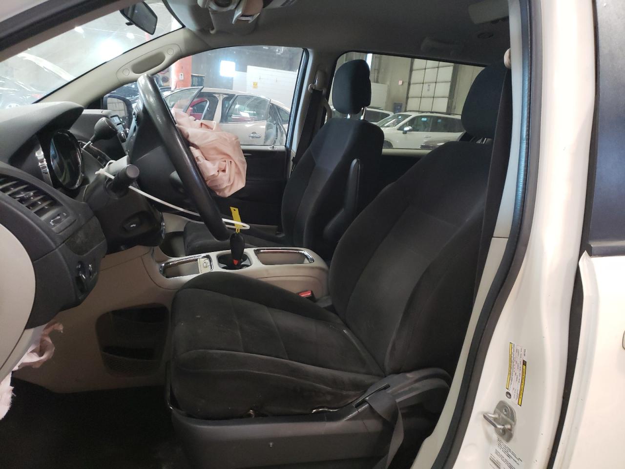 2013 Dodge Caravan VIN 2C4RDGCG8DR575536 Copart auction photo, front end / hail damage thumbnail 7
