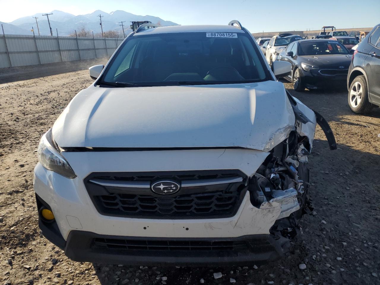 2019 Subaru XV VIN JF2GTACC5K8323001 Copart auction photo, rear end / front end damage thumbnail 5