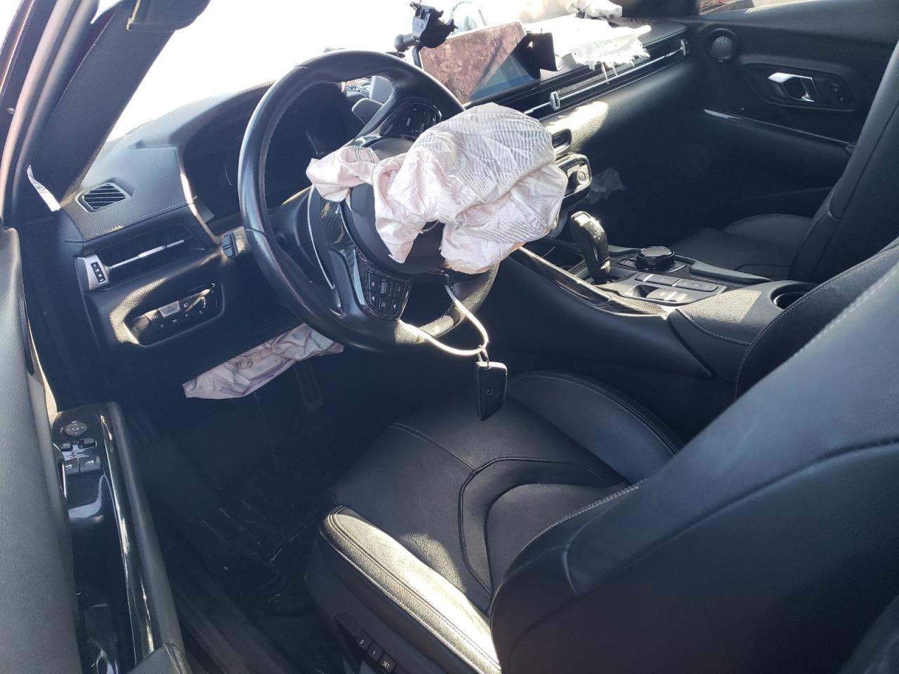 2020 Toyota Supra VIN WZ1DB4C09LW020670 Copart auction photo, front end damage thumbnail 8