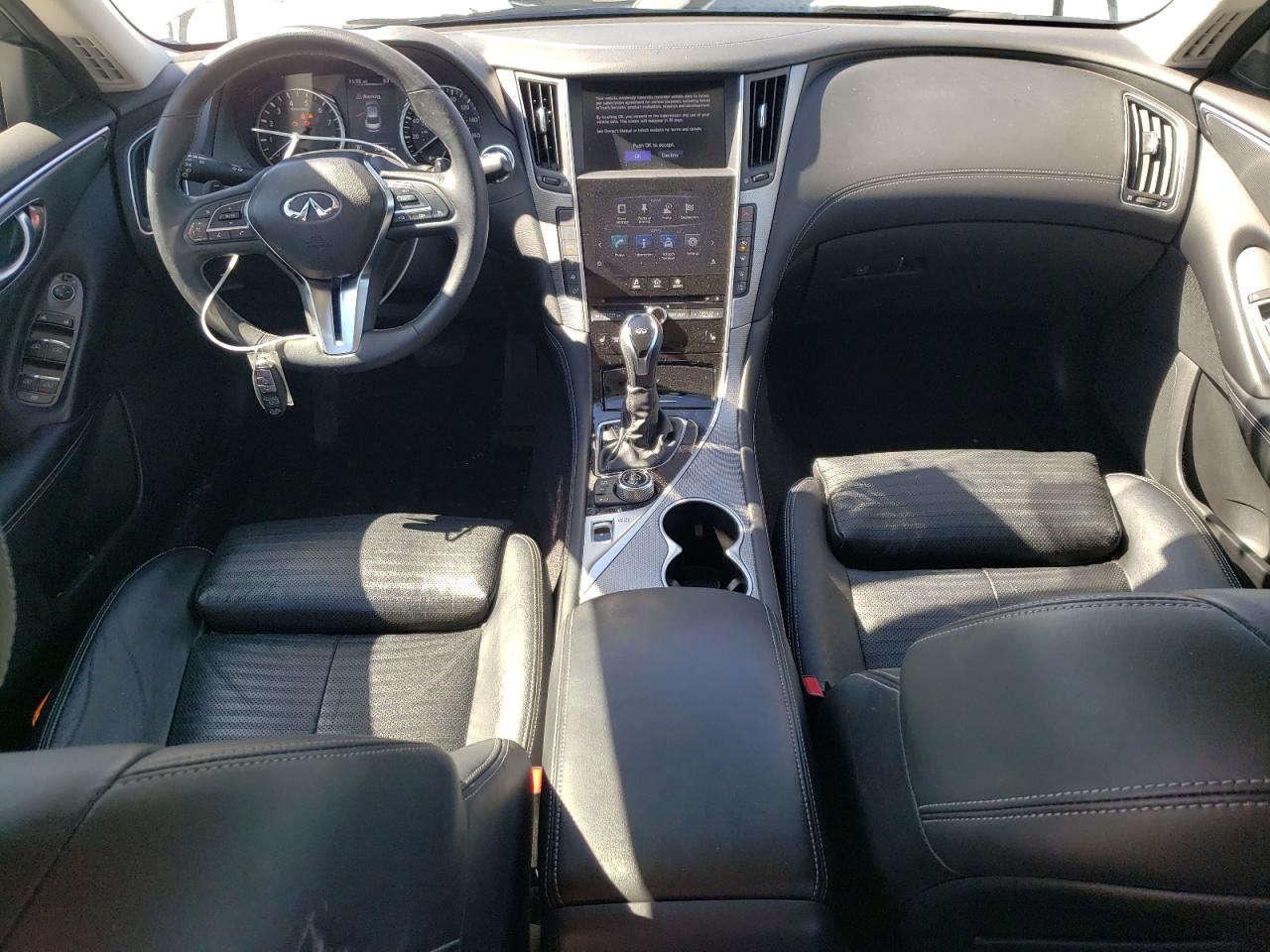 2018 Infiniti Q50 VIN JN1EV7AP2JM354580 Copart auction photo, vandalism / mechanical damage thumbnail 8
