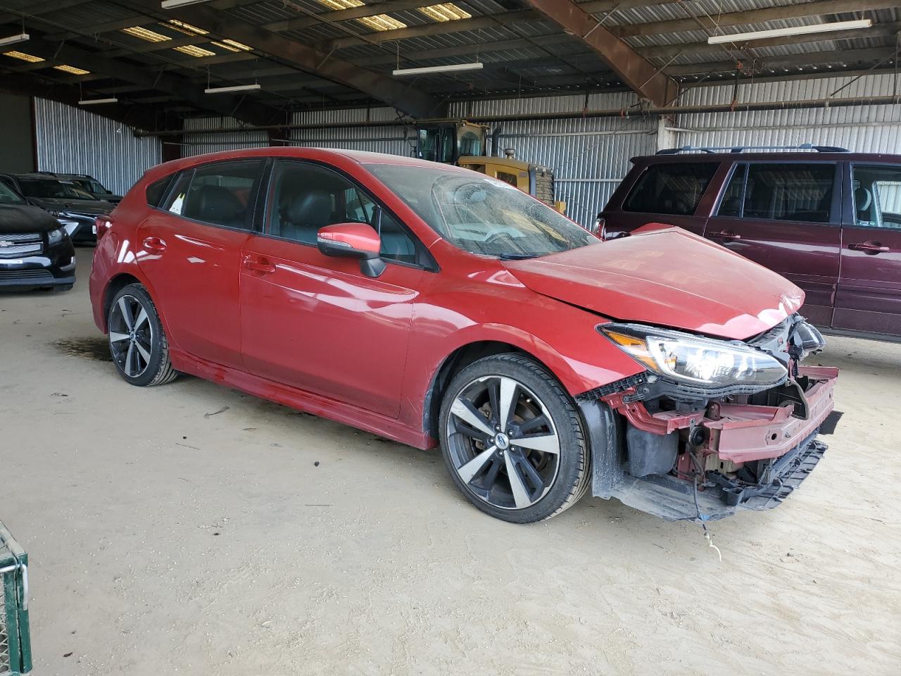 2017 Subaru Impreza VIN 4S3GTAM63H3727542 Copart auction photo, front end / minor dent/scratches damage thumbnail 4