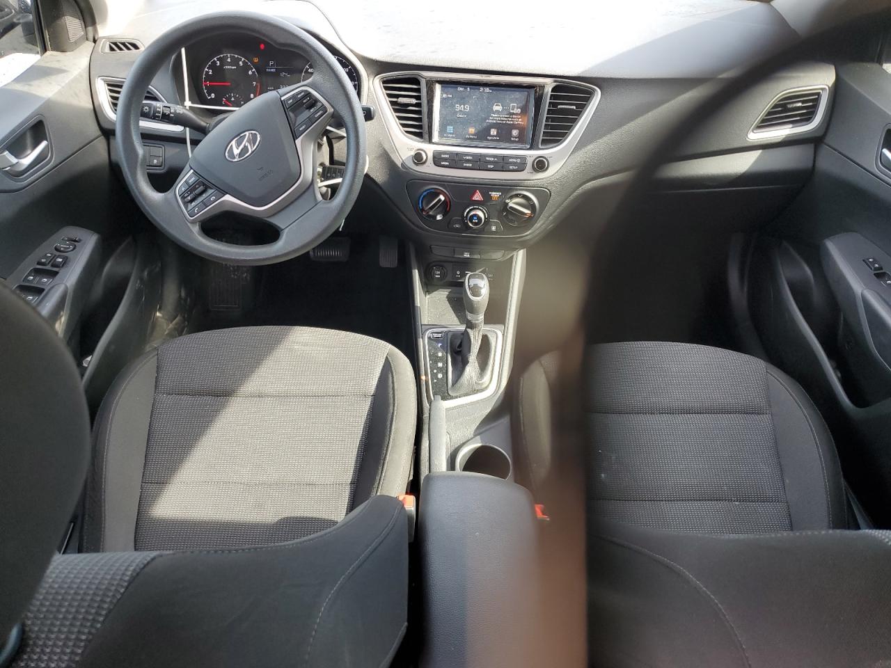 2020 Hyundai Accent VIN 3KPC24A69LE108243 Copart auction photo, front end / undercarriage damage thumbnail 8