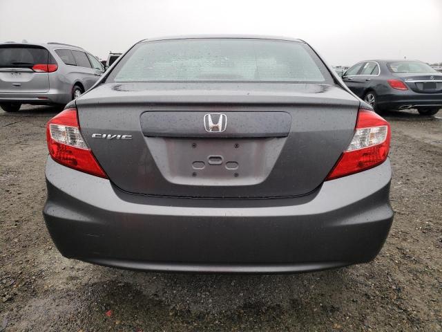 2012 Honda Civic VIN 19XFB2F5XCE388983 Copart auction photo, rear end damage thumbnail 6