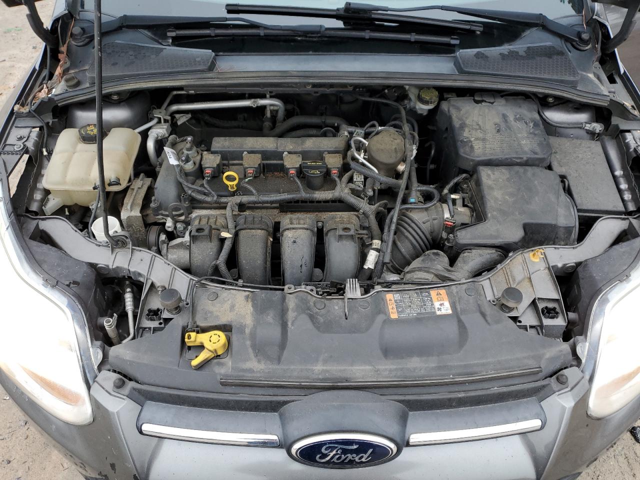 2014 Ford Focus VIN 1FADP3E26EL346221 Copart auction photo, mechanical damage thumbnail 11