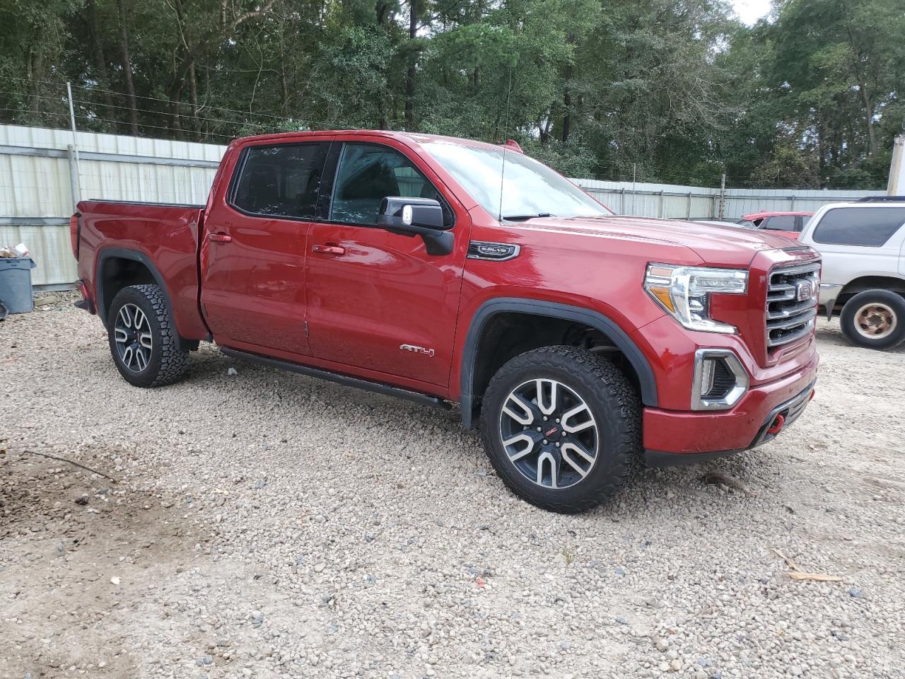 2021 GMC Sierra VIN 3GTP9EED8MG203717 Copart auction photo, side / rear end damage thumbnail 4