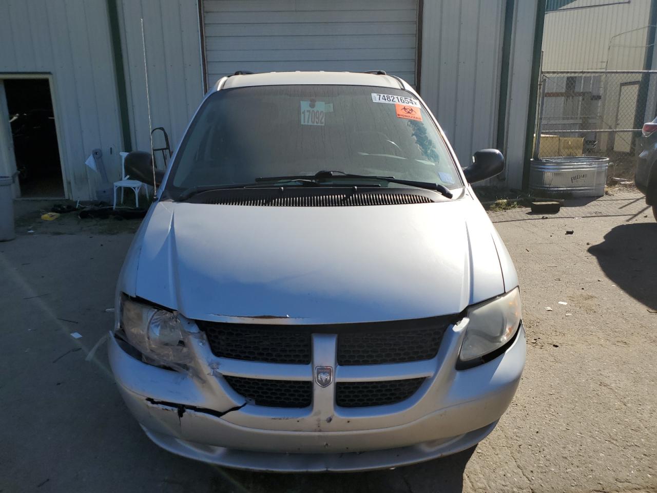 2007 Dodge Caravan VIN 2D4GP44LX7R264657 Copart auction photo, all over damage thumbnail 5