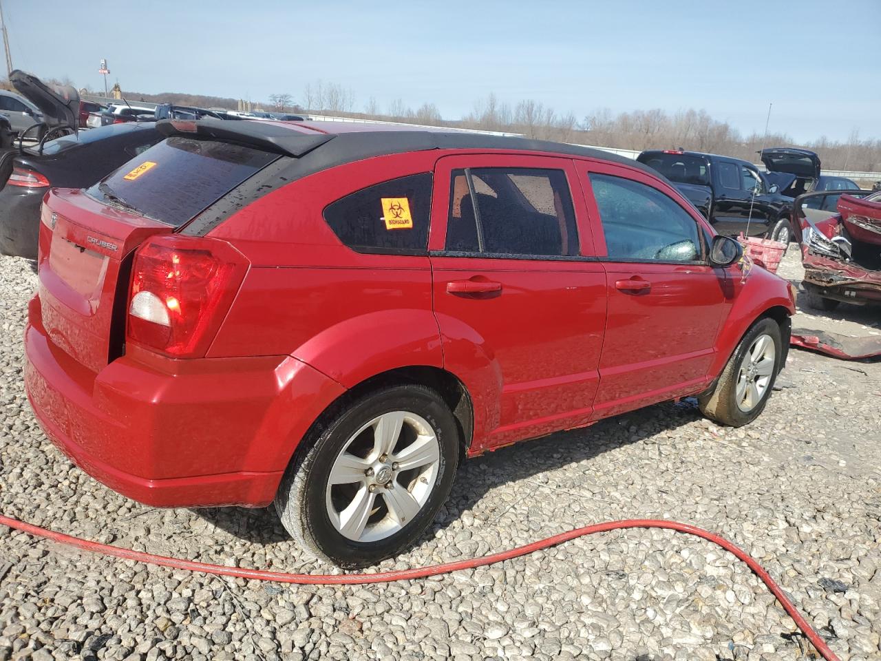 2012 Dodge Caliber VIN 1C3CDWDA3CD527684 Copart auction photo, front end damage thumbnail 3