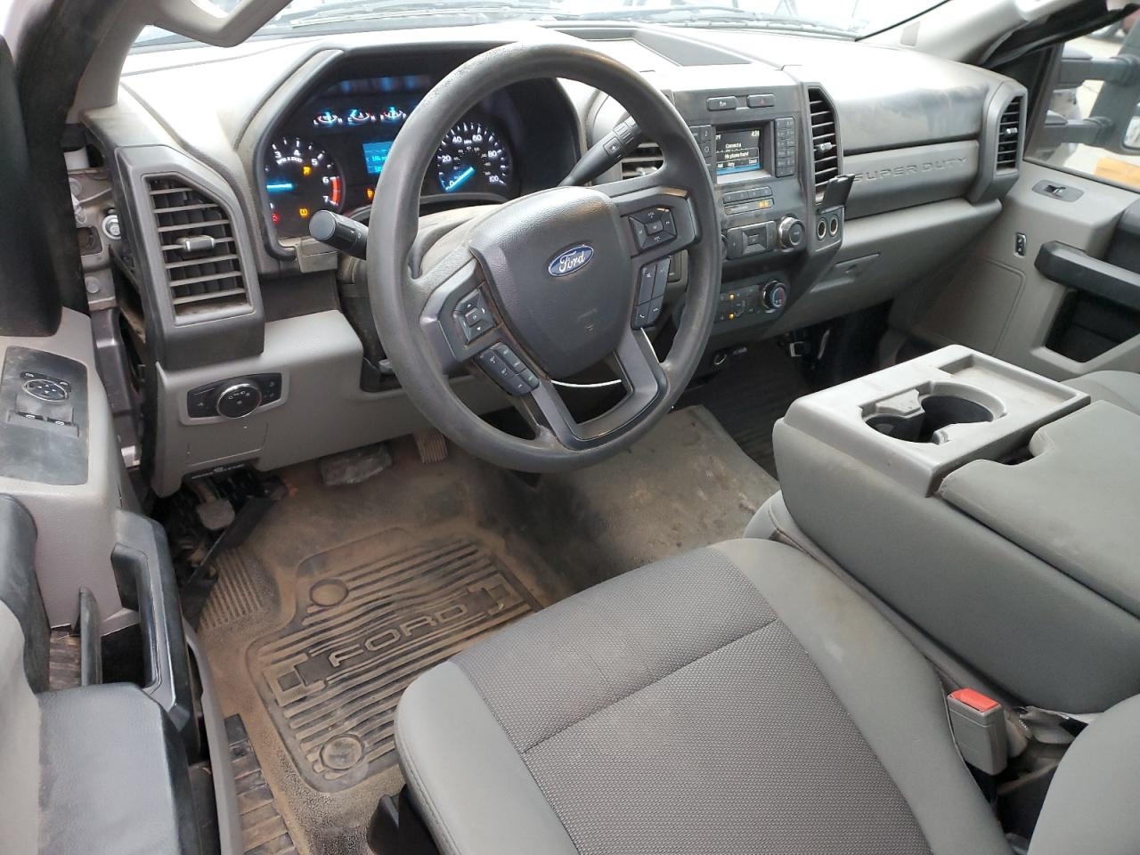 2019 Ford F250 VIN 1FTBF2A64KEE41867 Copart auction photo, side / undercarriage damage thumbnail 8