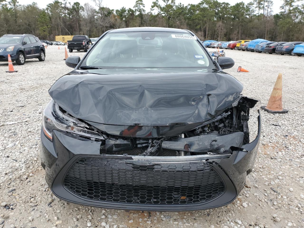 2022 Toyota Corolla VIN JTDEPMAE0NJ202082 Copart auction photo, front end / side damage thumbnail 5