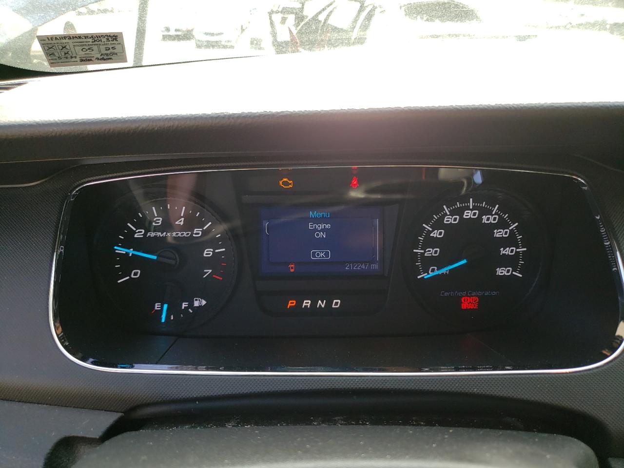2016 Ford Taurus VIN 1FAHP2MK7GG115966 Copart auction photo, minor dent/scratches damage thumbnail 9