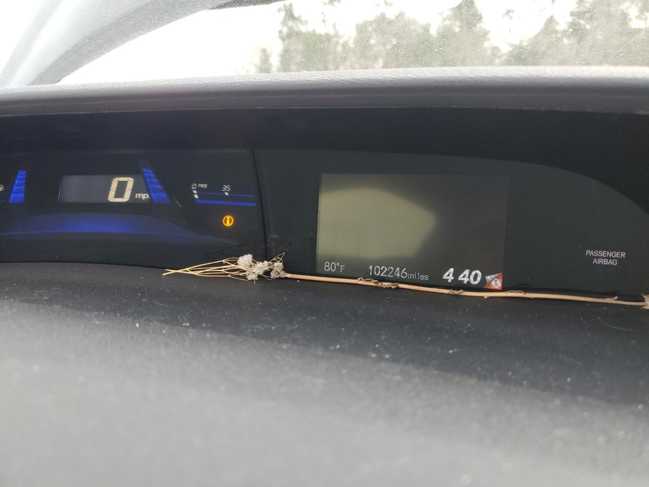 2015 Honda Civic VIN 19XFB2F57FE121109 Copart auction photo, rear end / side damage thumbnail 9