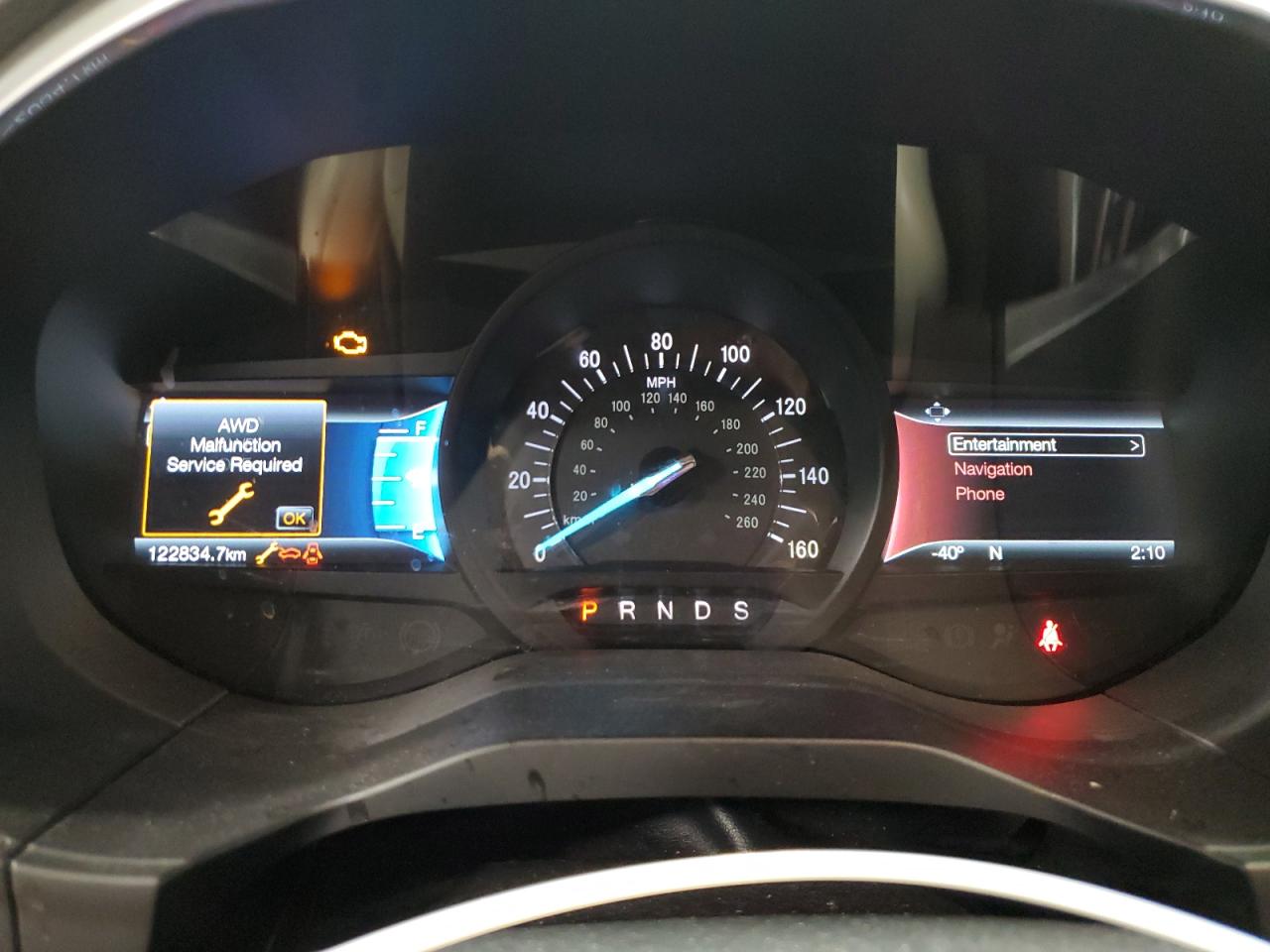2018 Ford Edge VIN 2FMPK4K96JBB90801 Copart auction photo, front end damage thumbnail 9