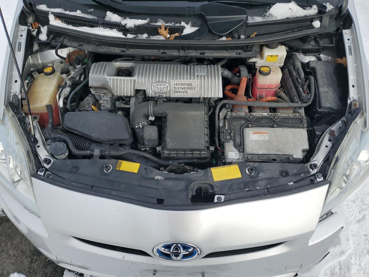 2011 Toyota Prius VIN JTDKN3DUXB1396041 Copart auction photo, front end damage thumbnail 11
