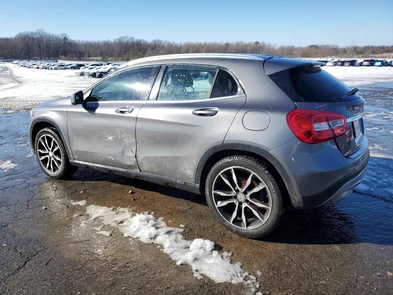2016 Mercedes-Benz GLA-klasse VIN WDCTG4EB5GJ238080 Copart auction photo, rear end / side damage thumbnail 2