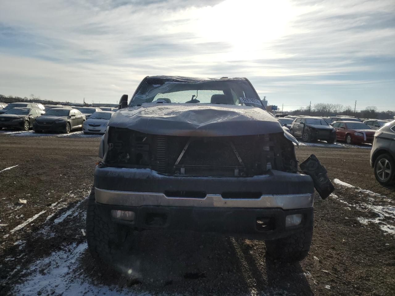 2006 Chevrolet Silverado VIN 1GCHK23D96F251015 Copart auction photo, rollover damage thumbnail 5