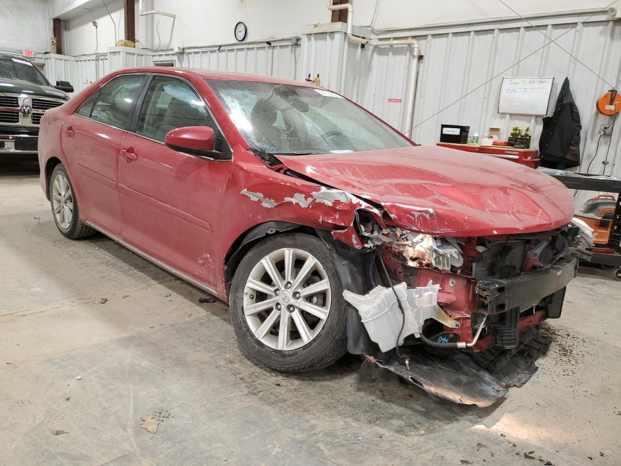 2014 Toyota Camry VIN 4T1BF1FK9EU851229 Copart auction photo, front end damage thumbnail 4