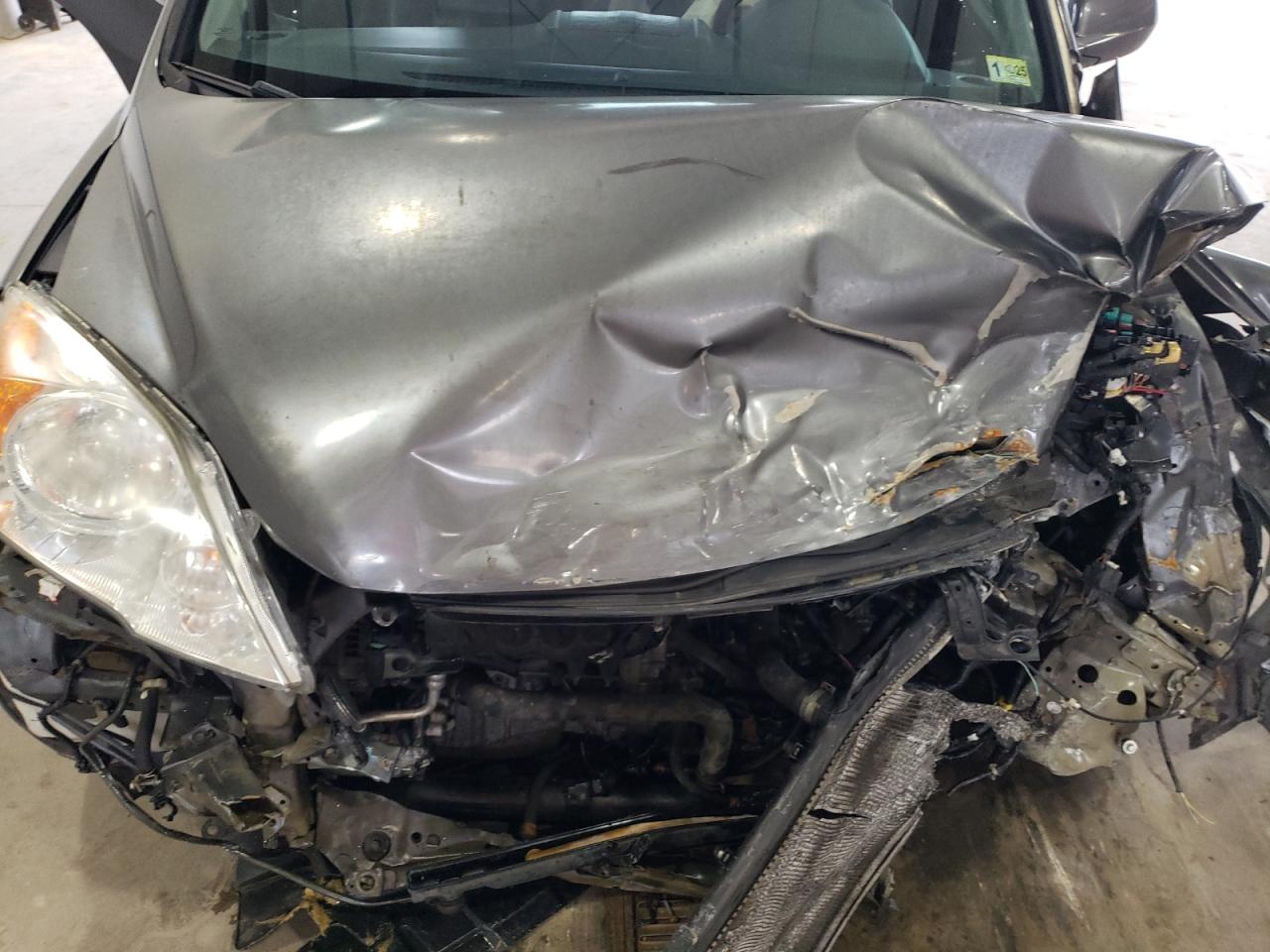 2011 Honda CR-V VIN 5J6RE4H71BL092684 Copart auction photo, front end / undercarriage damage thumbnail 12