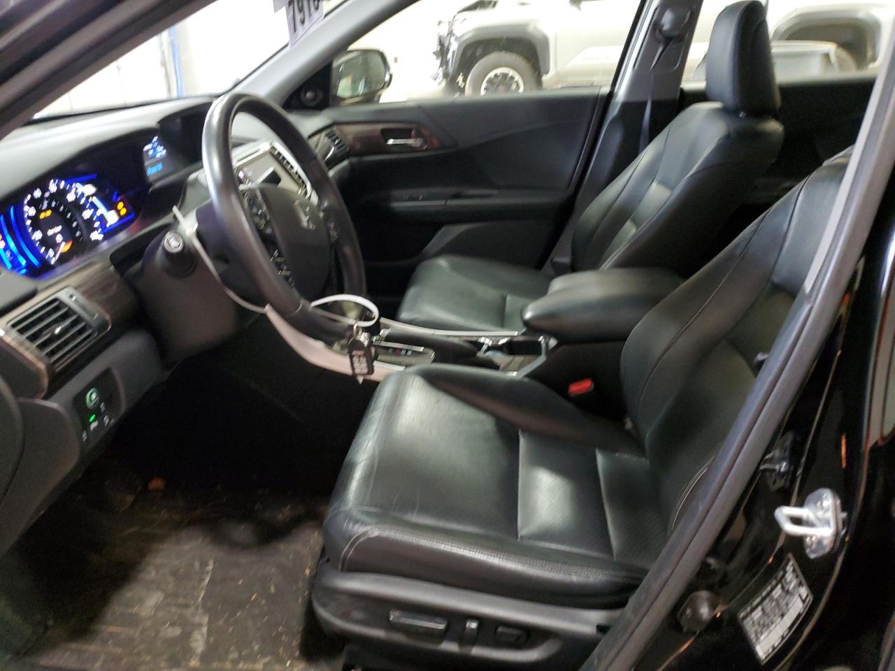 2017 Honda Accord VIN JHMCR6F71HC013861 Copart auction photo, top/roof damage thumbnail 7