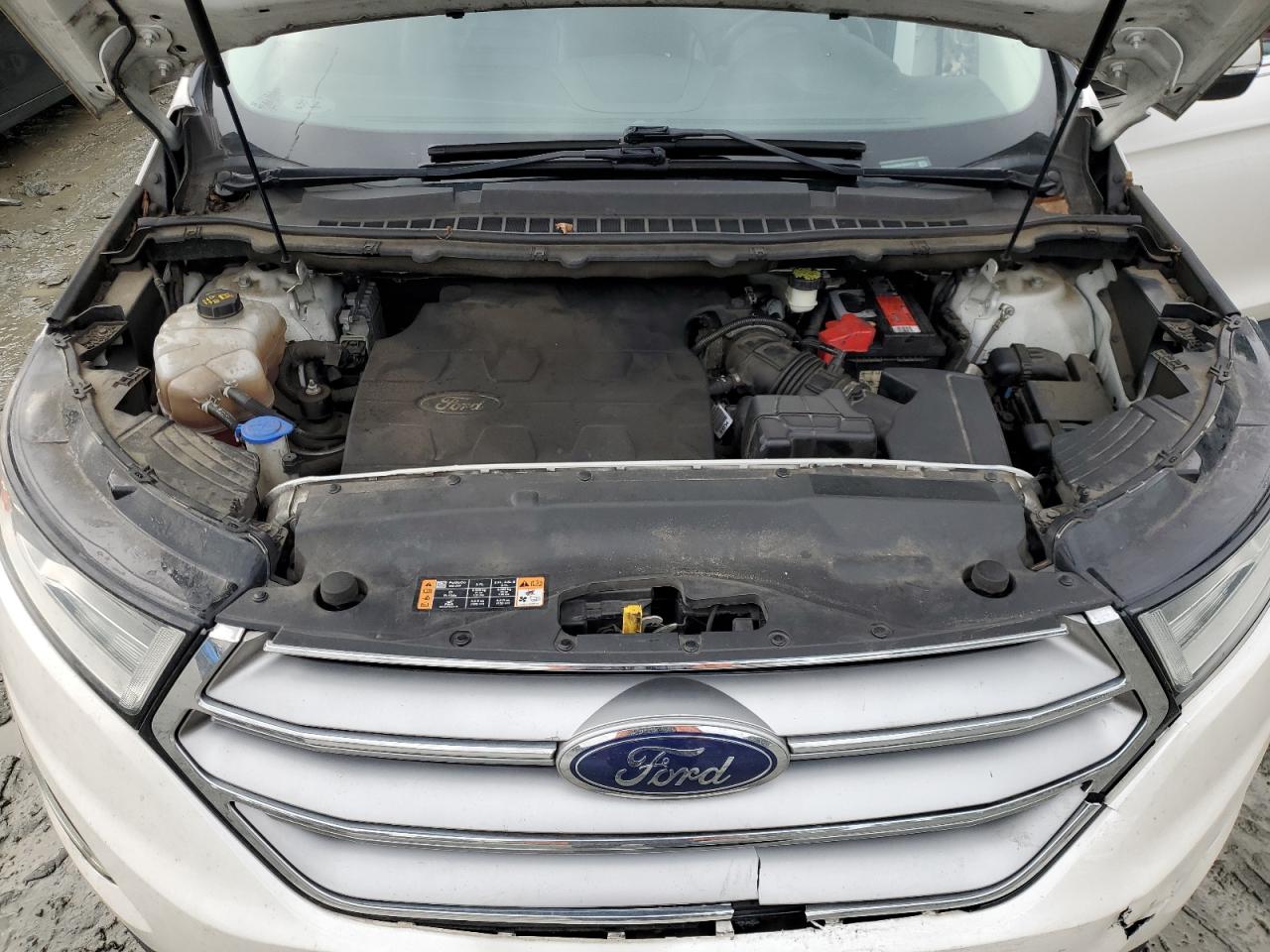 2015 Ford Edge VIN 2FMTK4J80FBB95281 Copart auction photo, front end damage thumbnail 12